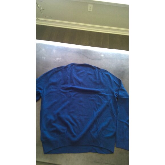 Express Royal Blue V Neck Sweater XL Men Extra Large - Picture 5 of 5